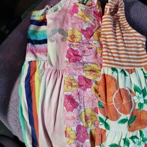 Lot of 4 Dresses for a little girle size 2T toddler